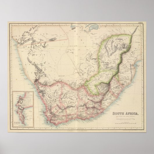 Zuid-Afrika 2 Poster (Voorkant)