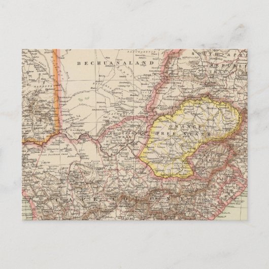 Zuid-Afrika 3 Briefkaart (Voorkant)