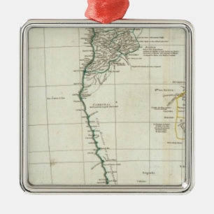 Zuid-Afrika 3 Metalen Ornament