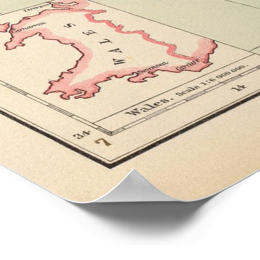 Zuid-Afrika 4 Poster (Hoek)