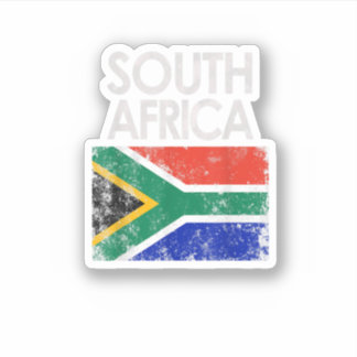 Zuid-Afrika - Afrikaanse vlaggepride Gift Sticker