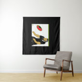 Zuid-Afrika Art 2023 Wereldbeker rugby Wandkleed (In Situ (horizontaal))