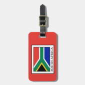 Zuid-Afrika Bagagelabel (Voorkant verticaal)