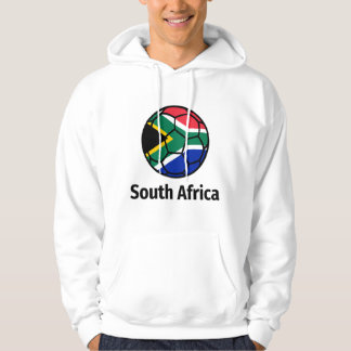 Zuid-Afrika bal ontwerp Hoodie
