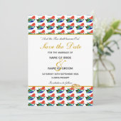 ZUID-AFRIKA Bijzondere viering van het christelijk Save The Date (Staand voorkant)