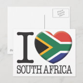 Zuid-Afrika Briefkaart (Voorkant / Achterkant)