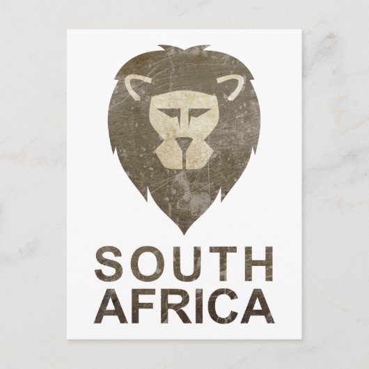 Zuid-Afrika Briefkaart (Voorkant)