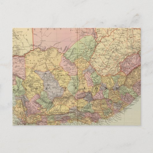 Zuid-Afrika Briefkaart (Voorkant)