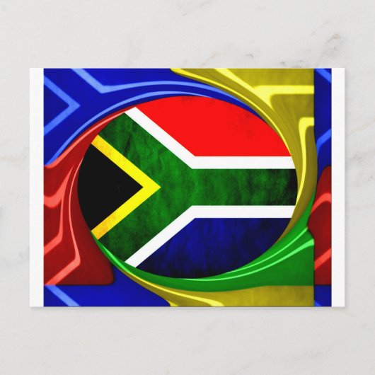 Zuid-Afrika Briefkaart (Voorkant)
