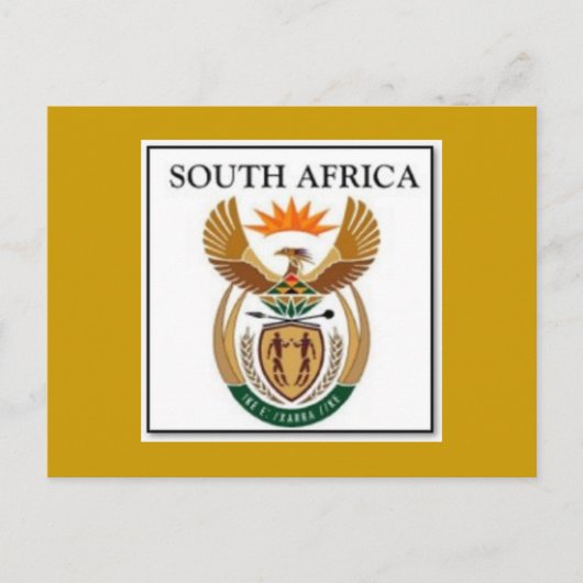 Zuid-Afrika Briefkaart (Voorkant)