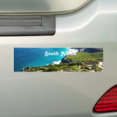 Zuid-Afrika Bumpersticker (Op auto)