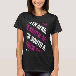 Zuid-Afrika Camo-patroos Roze Camouflage T-shirt