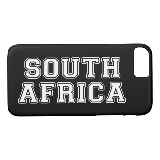 Zuid-Afrika Case-Mate iPhone Case (Achterkant (Horizontaal))
