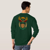 Zuid-Afrika COA Kleding T-shirt (Achterkant volledig)