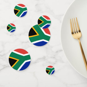 Zuid-Afrika Confetti, feest, Zuid-Afrikaanse vlag Confetti