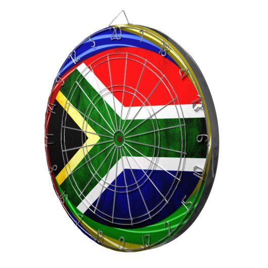 Zuid-Afrika Dartbord (Voorkant Rechts)