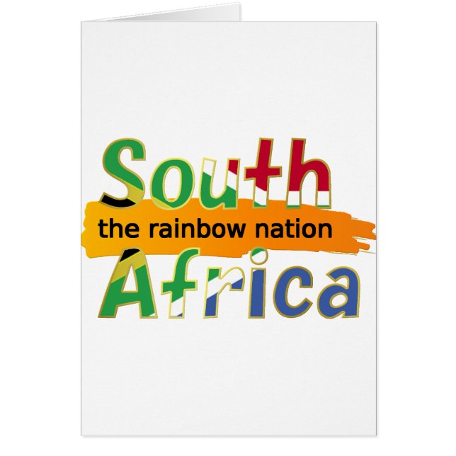 Zuid-Afrika: de regenboognatie (Voorkant)