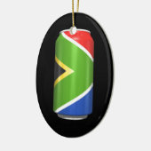 Zuid-Afrika drinken Keramisch Ornament (Links)