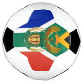 Zuid-Afrika embleem voetbal (Gedraaid)