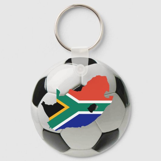 Zuid-Afrika football Sleutelhanger (Voorkant)