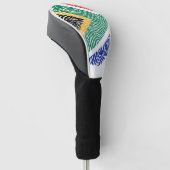 Zuid-Afrika Golfheadcover (Schuin)