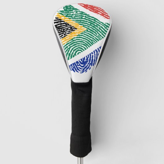 Zuid-Afrika Golfheadcover (Voorkant)