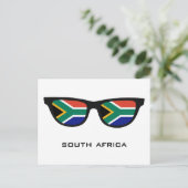 Zuid-Afrika heeft aangepaste tekst en kleuren brie Briefkaart (Staand voorkant)