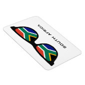 Zuid-Afrika heeft aangepaste tekst en kleurenmagne Magneet (Rechterzijde)