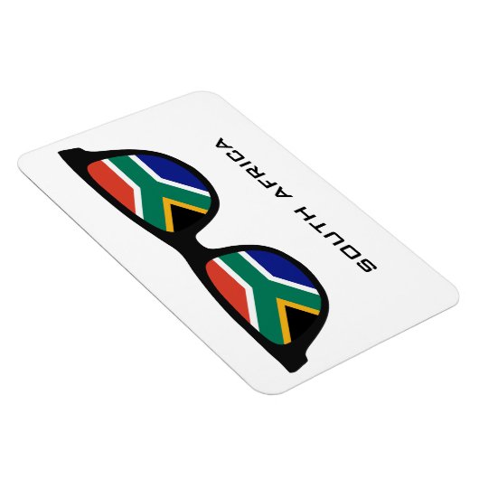Zuid-Afrika heeft aangepaste tekst en kleurenmagne Magneet (Rechterzijde)