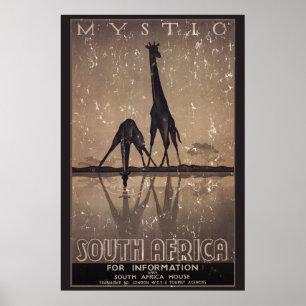 Zuid-Afrika - in nood Poster