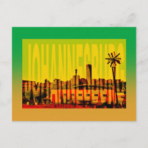 Zuid-Afrika Johannesburg Briefkaart