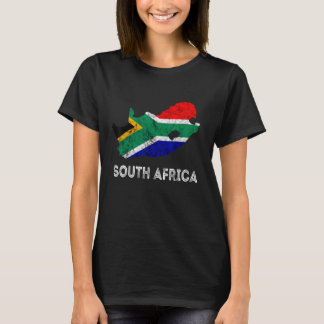 Zuid-Afrika Kaart overzicht Zuid-Afrika T-shirt