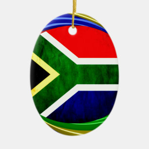 Zuid-Afrika Keramisch Ornament
