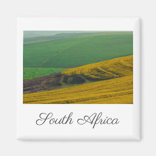 Zuid-Afrika landschap Canola Fields Magneet