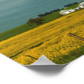 Zuid-Afrika Landschap Canola Fields Poster (Hoek)