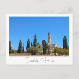 Zuid-Afrika Landschap Weg Scène Postkaart