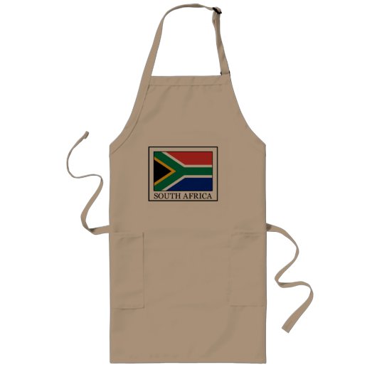 Zuid-Afrika Lang Schort (Voorkant)
