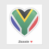 Zuid-Afrika Liefde Icon Sticker (Vel)