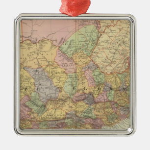 Zuid-Afrika Metalen Ornament