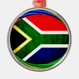 Zuid-Afrika Metalen Ornament
