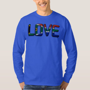 Zuid-Afrika Mooie Liefde Geweldige Tekst Citaat Ku T-shirt