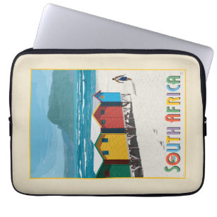 Zuid-Afrika   Muizenberg Beach Laptop Sleeve