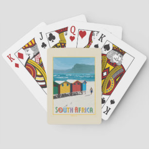 Zuid-Afrika   Muizenberg Beach Pokerkaarten