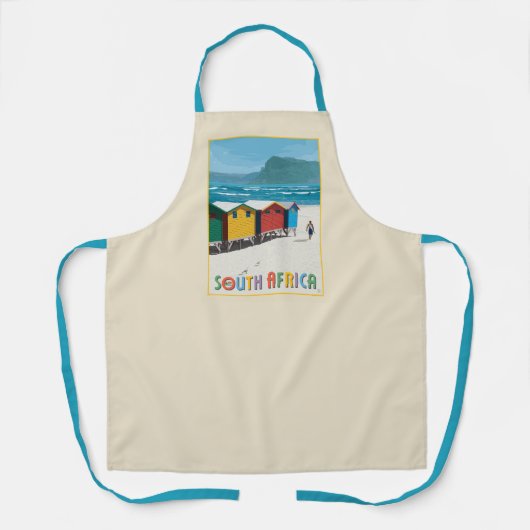 Zuid-Afrika | Muizenberg Beach Schort (Voorkant)