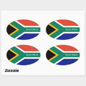 Zuid-Afrika ovale stickers 1 (Vel)
