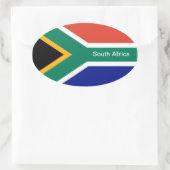 Zuid-Afrika ovale stickers 1 (Tas)