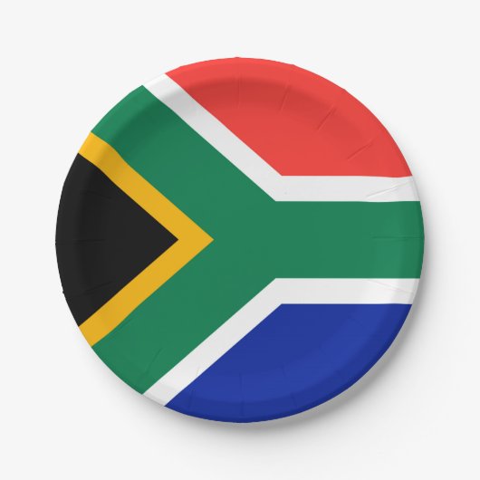 Zuid-Afrika Papieren Bordje (Voorkant)