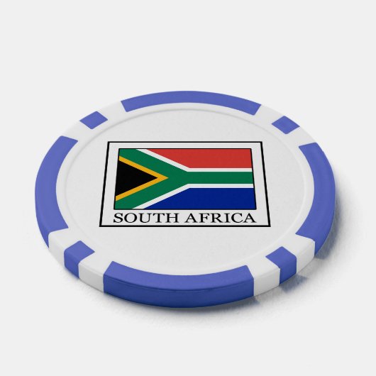 Zuid-Afrika Poker Chips (Enkel)