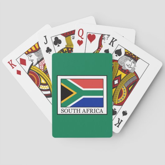 Zuid-Afrika Pokerkaarten (Achterkant)