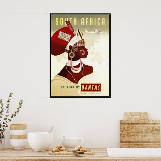 Zuid-Afrika Poster (Keuken)